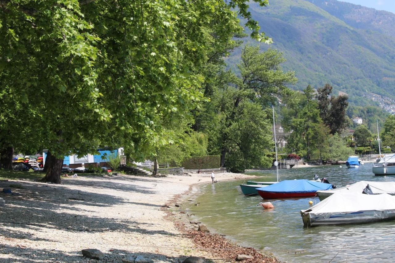 Appartamento Con Terrazza A Due Minuti Dal Lago Minusio Exterior foto