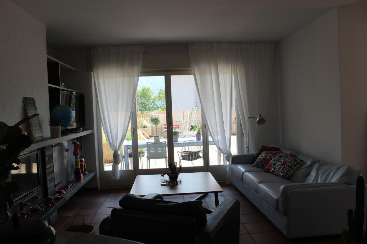 Appartamento Con Terrazza A Due Minuti Dal Lago Minusio Exterior foto